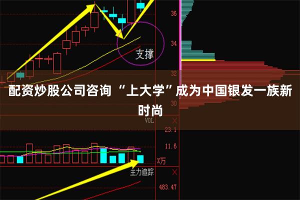 配资炒股公司咨询 “上大学”成为中国银发一族新时尚