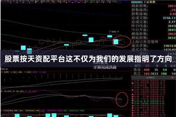 股票按天资配平台这不仅为我们的发展指明了方向