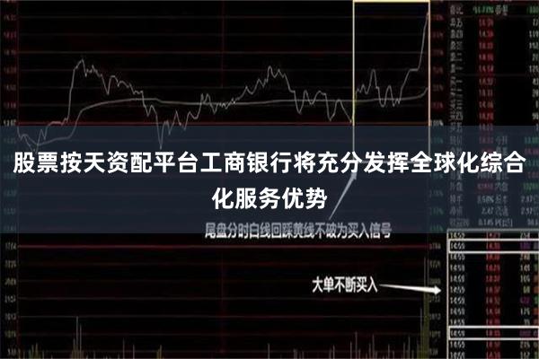股票按天资配平台工商银行将充分发挥全球化综合化服务优势